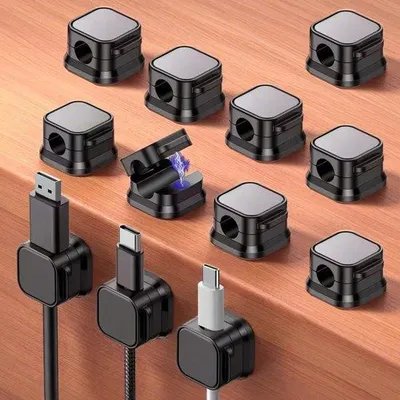 Immagine prodotto di Organizer per cavi di ricarica USB - Nero