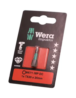 Zdjęcie produktu dla Wera 867/1,05073924001 Bity udarowe IMP DC SB 20 x 25 mm