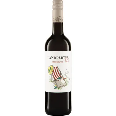Produktbild von ALKOHOLFREIER -ROTWEIN, SÜSSE CUVÉE, 750 ml – LANDPARTIE
