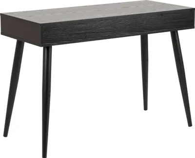 Produktbild von Beistelltisch/Schreibtisch Jupiter 110 cm 3 Schubladen - schwarz