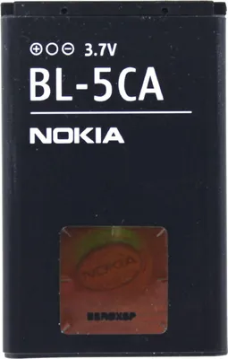 Zdjęcie produktu dla Oryginalna bateria do Nokia BL-5CA | 3,7 V | 700 mAh | 2,59 Wh Bateria litowo-jonowa