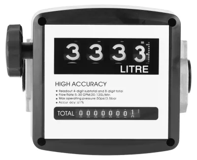 Productafbeelding van Gasmeter 1% Nauwkeurigheid - Groot Display - Eenvoudige Installatie - Mechanisch