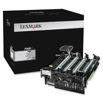 Obrázek produktu pro Lexmark 700P, 40000 str., Azurová, Purpurová, Žlutá, Čína, Laser, Lexmark CX510de Lexmark CX410de Lexmark CX410e Lexmark CX510dhe Lexmark CX510dthe Lexmark..., 3,4 kg