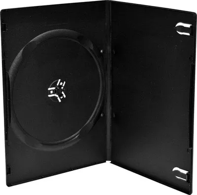 Obrázok produktu pre Čierne DVD slimboxy, jednotlivo, 50 kusov