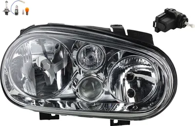 Zdjęcie produktu dla Reflektory Osram Night Breaker Laser, pasujące do VW Golf IV, prawa strona. Numery części: 1J0941295B, 1J0941295F, 9948336, 1J0941295C, 6X0941295, 6X0941295D, 1J1941018K. Producent: Johns