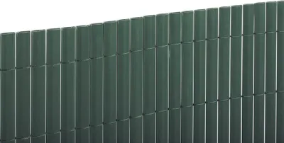 Produktbild von Doppelseitiger Schilfschirm aus PVC, 20 mm, Grün, 1,5 x 3 m
