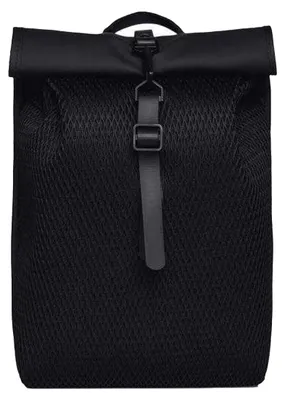 Produktbild von Rains - Rucksack, Netzmaterial, Zum Aufrollen PP9939 (Einheitsgröße) (Schwarz)