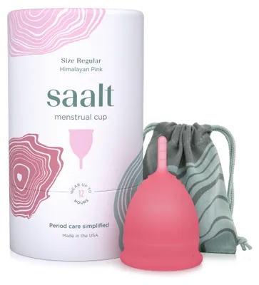Produktbild von Saalt Menstruationstasse Pink Regular