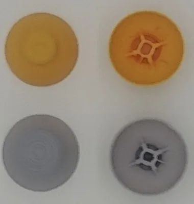 Produktbild von Gamecube Thumbstick NGC Controller Joystick Gelb & Grau