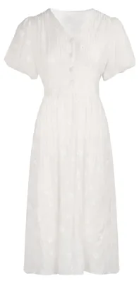 Image de Robe pour femme ALEIDA - blanche, taille XXS