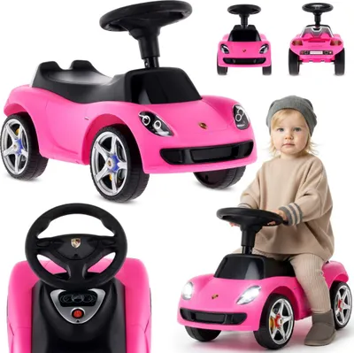 Immagine prodotto di Macchinina a spinta Veicolo a spinta Macchinina giocattolo dai 18 mesi Porsche Carrera GT rosa