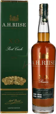 Produktbild von A.H. Riise X.O. Reserve Port Cask Rum Limited Edition 45 % 0,70 Liter