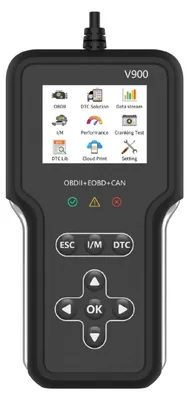 Immagine prodotto di Tester Auto OBD2 Techstar V900 Plus, Diagnosi Motore e Trasmissione, oltre 600 Codici Live, Test Batteria e Sensori, Compatibile Multimarca