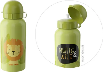 Produktbild von Kindertrinkflasche "Mutig & Wild