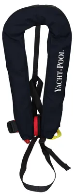 Imagen del producto de Chaleco salvavidas automático YACHT-POOL de 170N con correa de ajuste y anillo en D - Variedad de colores, color: