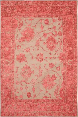 Produktbild von Flachgewebeteppich Frencie Rot, Maße:80 x 165 cm