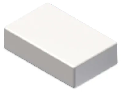 Produktbild von TEKO Gehäuse, 10016.7, ABS, Weiß, 90,6 x 57,2 x 23,8 mm, 10016