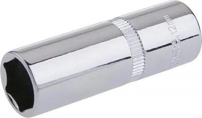 Zdjęcie produktu dla gniazdo 1/4" 12mm CrV z nakrętką