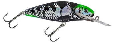 Immagine prodotto di Salmo Perch Deep Runner Holo Testa verde scuro 8 cm 14 g Wobler