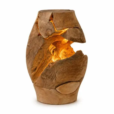 Produktbild von Exotischerleben Naga Wurzelholz Tischlampe als echtes Unikat