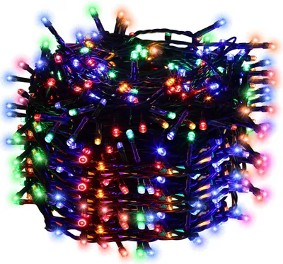 Image de Bettizia 30M LED Guirlande lumineuse 300LEDs 8 modes avec fonction mémoire, Noël Fête Jardin Utilisation Effet d'étoile scintillante Décoration Multicolore