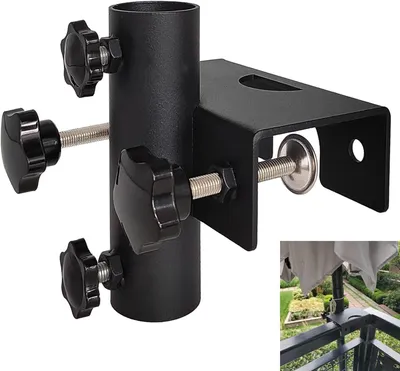 Image de Omgoods - Support robuste pour parasol, idéal pour balcon et jardin