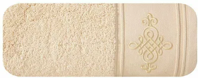 Obrázek produktu pro Ručník Klas2 70x140 béžový 600 g/m2 Eurofirany