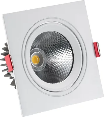 Produktbild von LED Downlight Einbaustrahler 15W Eckig Madison Ausschnitt Ø 115 mm 3000K Warmweiß