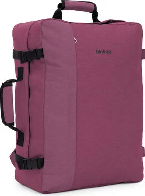 Produktbild von blnbag M3 - leichter Handgepäck-Rucksack Flugzeug Reiserucksack Weekender Cabin Size max 35 L Kabinenrucksack Backpack Travel Bag 50 cm Reisetasche Easyjet,Burgund