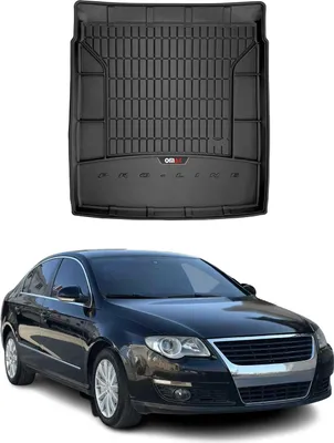 Produktbild von OMAC Gummi Kofferraumwanne für VW Passat B6 2005-2010 Stufenheck TPE Schwarz