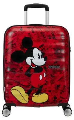 Obrázok produktu pre American Tourister Trolley Wavebreaker Disney Spinner 55 / 20 TSA Disney FL Mickey Comics Red rot