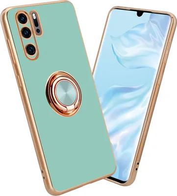 Zdjęcie produktu dla Cadorabo pokrowiec ochronny na Huawei P30 PRO w kolorze turkusowym etui pokrowiec ochrona aparatu magnetyczny uchwyt samochodowy