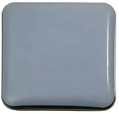 Möbelgleiter 4 Stück, 30 x 30 mm, selbstklebend, grau