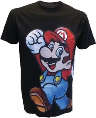 Produktbild von Nintendo T-Shirt -XS- Super Mario (schwarz)