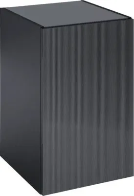 Produktbild von Jungborn Mittelschrank NONUS BxHxT 400 x 635 x 453 mm Frontfarbe schwarz matt
