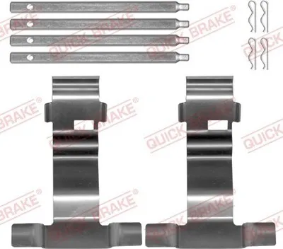 Produktbild von Zubehörsatz, Scheibenbremsbelag QUICK BRAKE 109-0043