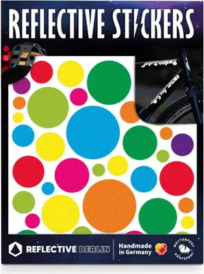 Produktbild von REFLECTIVE BERLIN Reflexaufkleber "Shapes" SB-verp Bubbles, pop