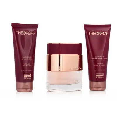 Obrázok produktu pre Rue Broca Theoreme Pour Femme Darčeková sada - parfumovaná voda 90 ml, sprchový gél 100 ml a telové mlieko 100 ml