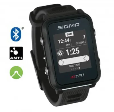 Obrázok produktu pre Fitness hodinky Sigma® "iD TRI", čierne, základné