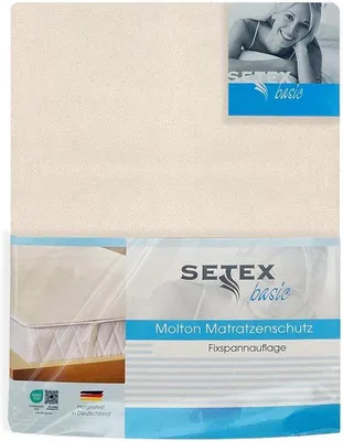 Produktbild von Famanu Molton Matratzenauflage 90 x 190 cm - 100% Baumwolle mit Eckgummis
