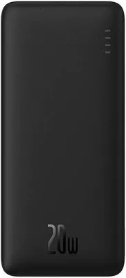 Produktbild von Baseus Airpow Powerbank, 20.000mAh, USB + USB-C, 20W, schwarz