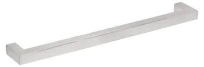Zdjęcie produktu dla Klamka do mebli, stal nierdzewna, rozstaw otworów 224 mm, wykończenie satynowe