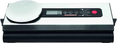 Produktbild von Gastroback Design Advanced Scale, Schwarz, Silber, 0,8 mbar, Marinieren, Vakuum-Dichtung, Sensor, Berührung, 30 cm, 1,1 m