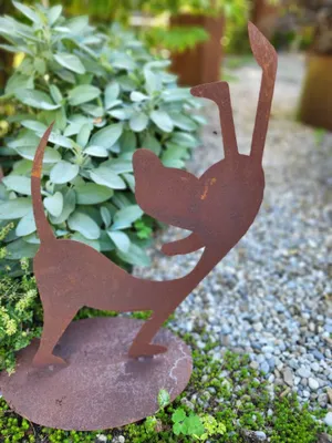 Produktbild von Edelrost Hund Fipsi auf Platte