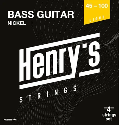 Image de Cordes de basse Henry's Nickel 45-100