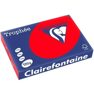 Obrázek produktu pro Clairalfa 1227C Universal-Papier Trophée A4 120 g/qm korallenrot