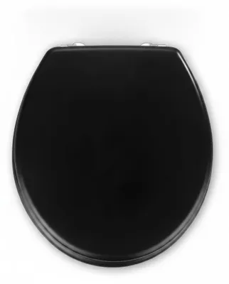 Produktbild von InAndOutdoorMatch - Toiletbril - Softclose - Schwarz, KI-generiertes Bild