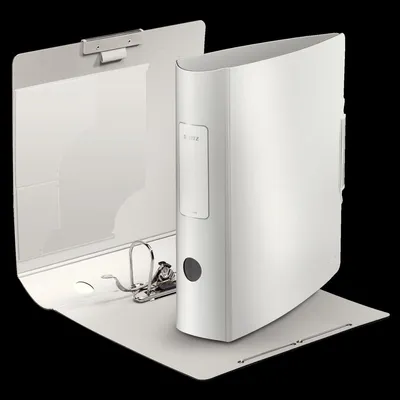 Produktbild von Ordner Active Style 180 Grad 8cm arktik weiß Packung mit 5 Stück