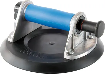 Produktbild von VERIBOR Pumpensaugheber Tragfähigkeit 120 kg Kopf-Ø 214 mm - 601