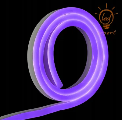 Produktbild von Led Expert LED-Neonschlauch Violett 15x25mm IP67 230V 1m
